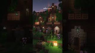 cozy starter base✨ #minecraft #minecraftbuilding #cozyminecraft #twitch #minecraftlongplay