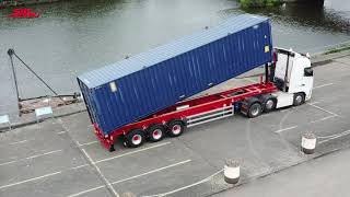 Sdc Trailers New 40Ft Tipping Skeletal Trailer