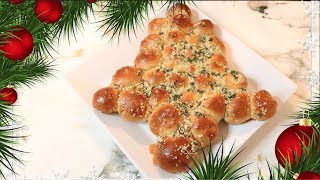 HOMEMADE CHRISTMAS TREE BREAD | SUPER EASY & DELICIOUS HOMEMADE CHRISTMAS TREE BREAD | SUPER EASY & DELICIOUS