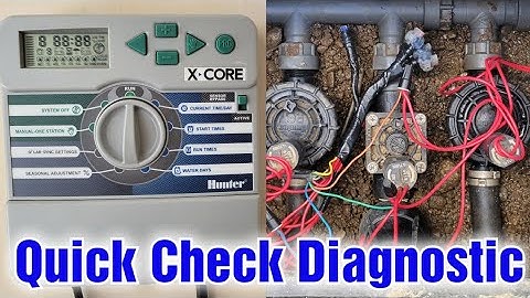 Hunter X-CORE Quick Check Diagnostic