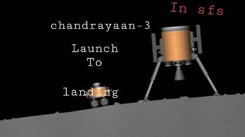 chandrayaan-3 launch in sfs