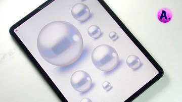 Draw Realistic Pearl Digital ART illustration In procreate | Satisfying & Relaxing| @ArtwithA.