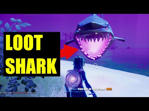 Wideo: Wyjaśnienie Fortnite Sharks: Jak Jeździć Loot Sharks I Znajdować Lokalizacje Loot Shark