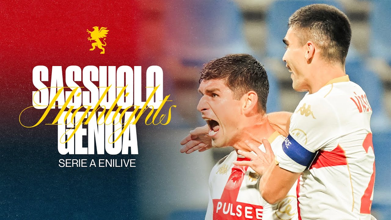 HL | SASSUOLO 1-2 GENOA | SERIE A ENILIVE 25/26