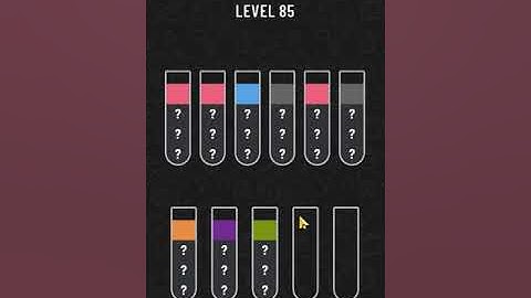 Water Sort Puzzle level 85 | Gameplay Mobile Games