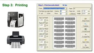 How To Make Bulk Barcode by Excel Data - free-barcode.com screenshot 5