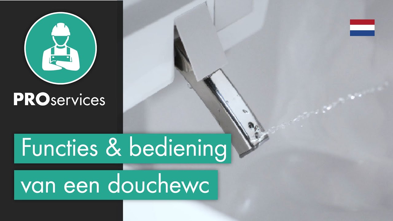 Functies & bediening van een douchewc: alle functies van de LavaPura Element S in één oogopslag