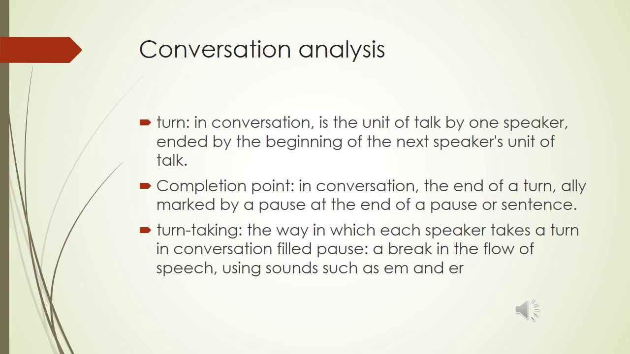 define discursive analysis