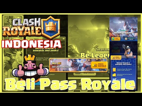 Membeli gem dengan pulsa Rp.149.000+pajak part 1 Clash Royale. 