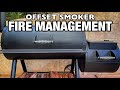 Offset Smoker Fire Management for Beginners