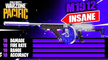 THIS 1912 "Tommy Gun" 😳 is INSANE! Best M1912 Loadout in WARZONE! (BEST Tommy Gun CLASS SETUP)