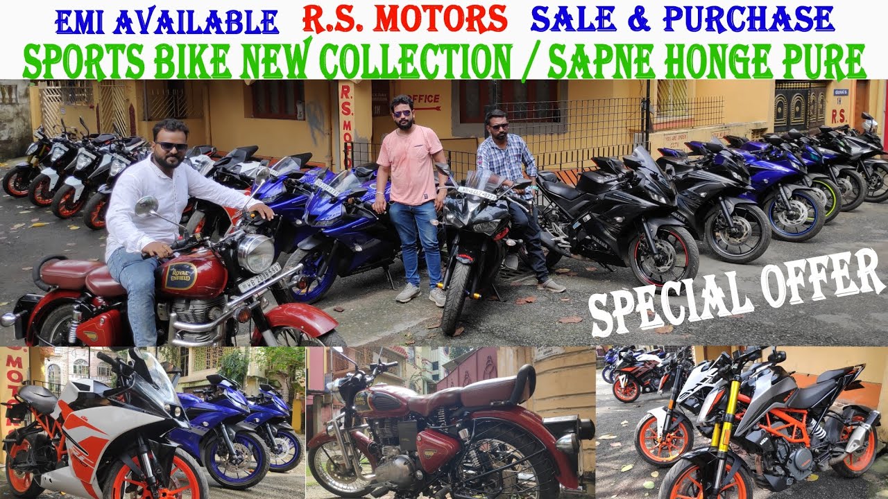 Sports bike collection update all types sports bike available with easy emi