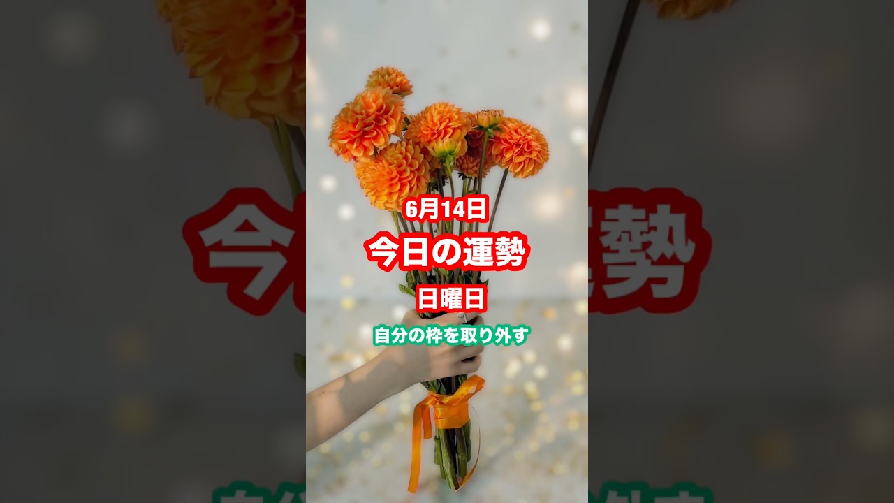 6月14日の運勢と開運アドバイス✨今日はいつもと違う選択が幸運の鍵。開運パワーフードはフルーツヨーグルトです🍓#富士川碧砂#今日の運勢#開運#ショート
