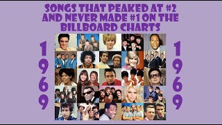 𝟏𝟗𝟔𝟗 - 𝟏𝟓 𝐒𝐨𝐧𝐠𝐬 𝐓𝐡𝐚𝐭 𝐏𝐞𝐚𝐤𝐞𝐝 𝐚𝐭 #𝟐 on the charts - stereo - see track listing in Comments section.