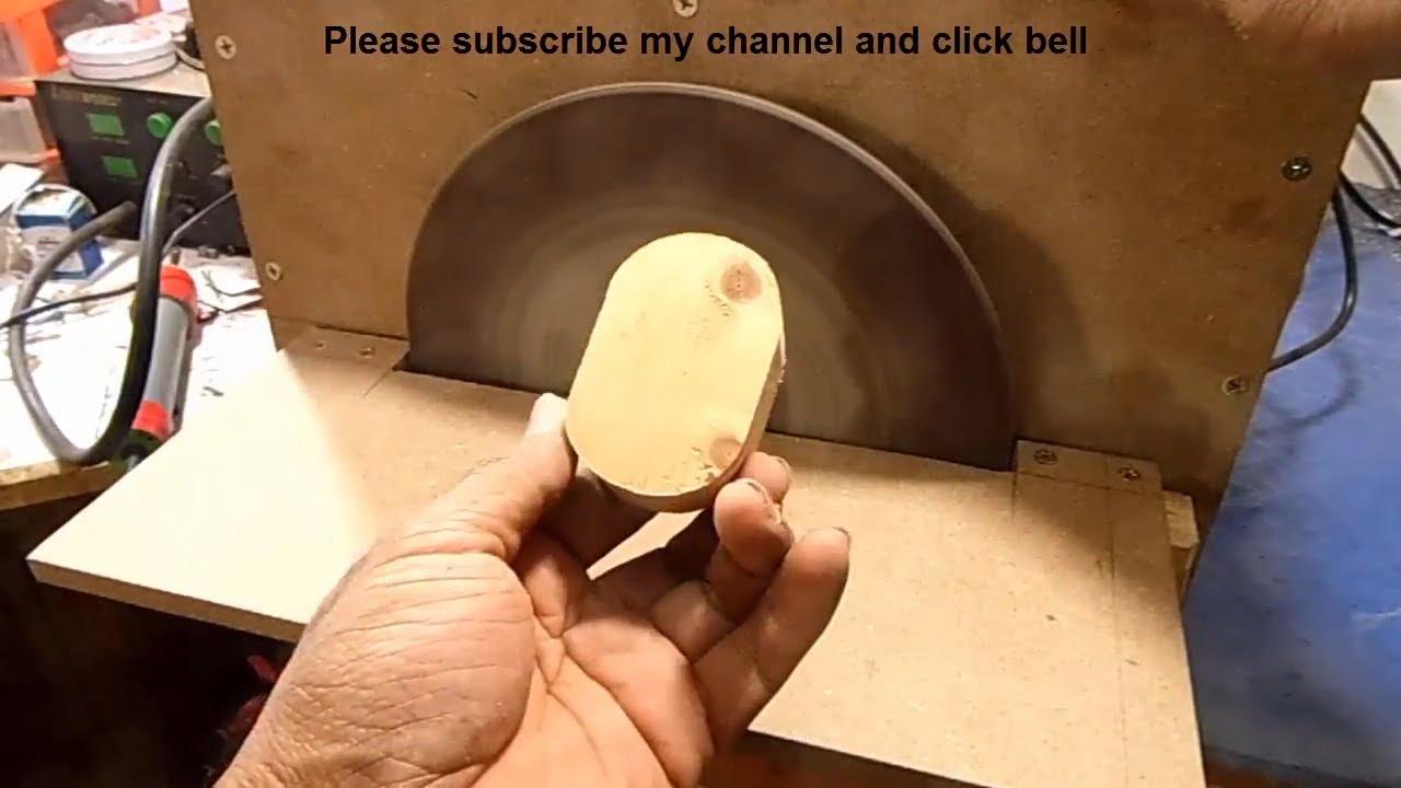 Diy Drill Powered Disc Sander YouTube