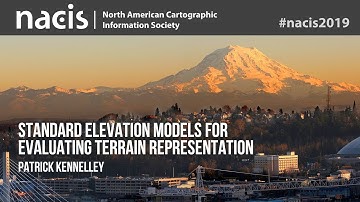 Standard elevation models for evaluating terrain representation