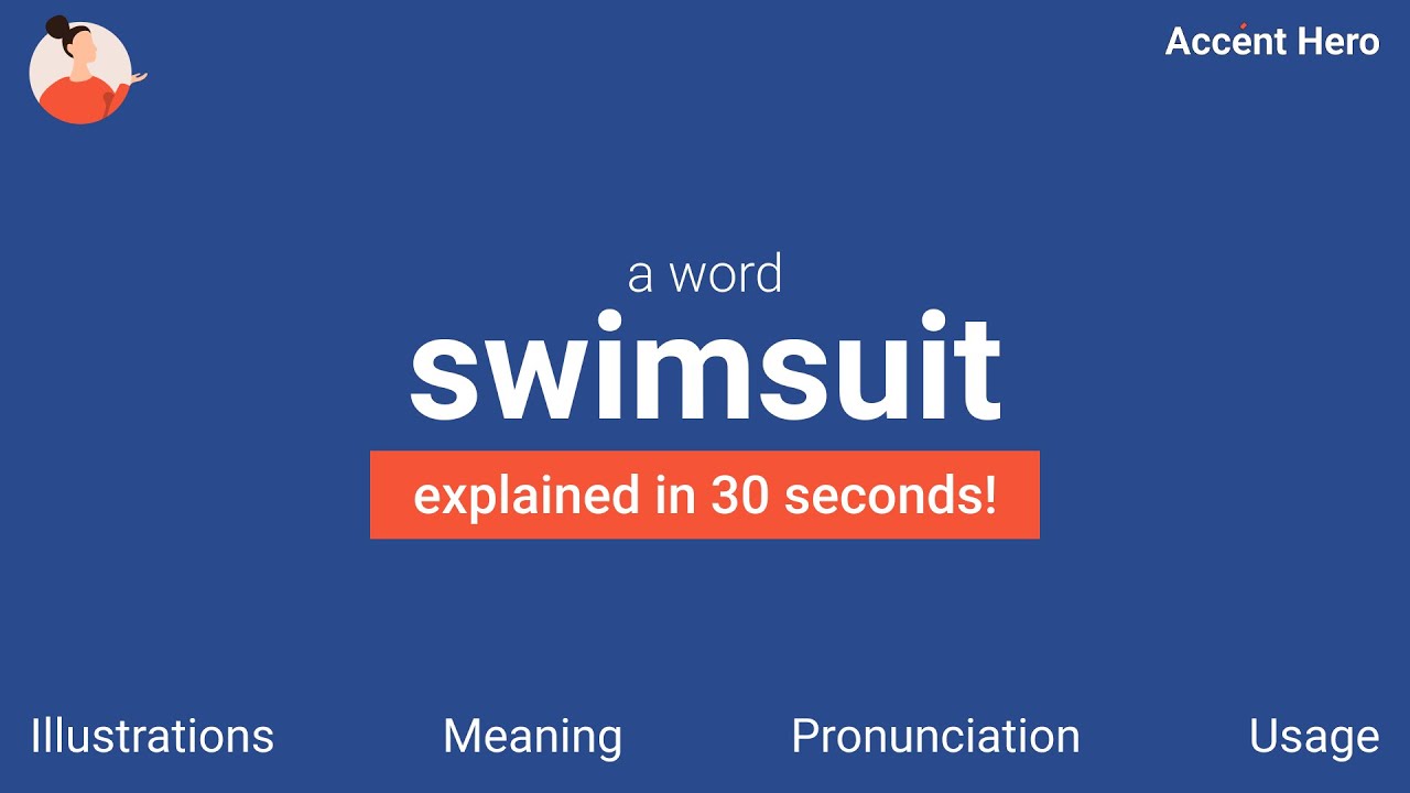 SWIMSUIT Meaning and Pronunciation YouTube