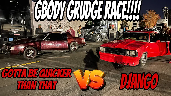 Intense Grudge Race: Speed Battle Between Gotta Be Quicker Than That and Django