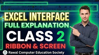 MS Excel 2007 Interface Full Tutorial 🔥 | Ribbon &amp; Screen Explained | Class 2