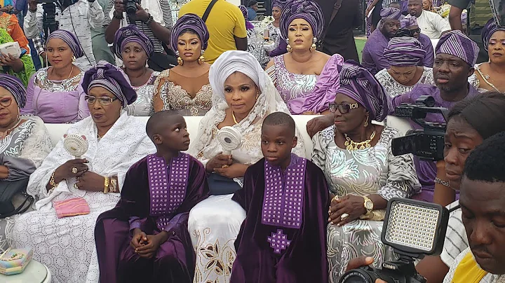 PROUD MAMA LAIDE BAKARE FLAUNT HER CUTE SON AND MUM AT HER MULTI MILLION HOUSE WARMING PARTY