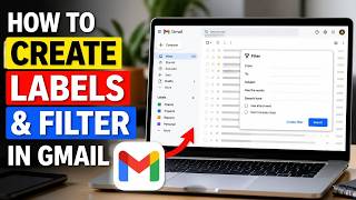 How to create Gmail Labels & Filters #gmail #google