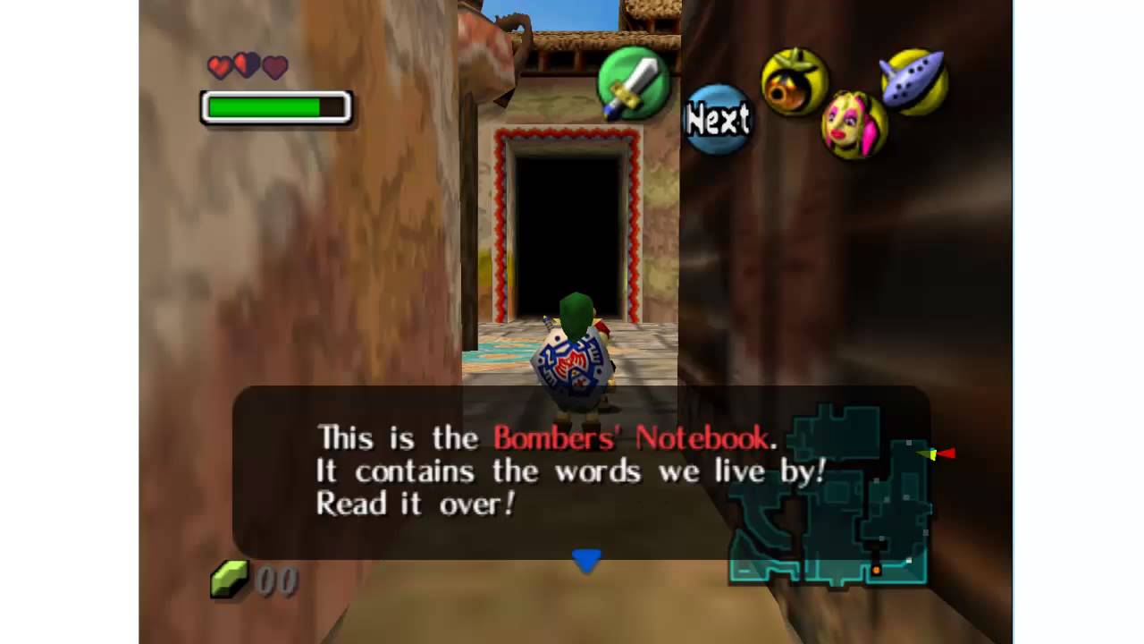 The Legend of Zelda: Majora's Mask w/Evrard - pt5: The Bombers Notebook ...