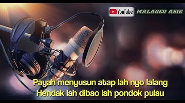 JAUH KA RANTAU KARAOKE//MUSIK DAERAH JAMBI