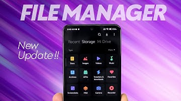 MIUI 14 File Manager NEW UPDATE, NEW UI for Xiaomi Phones