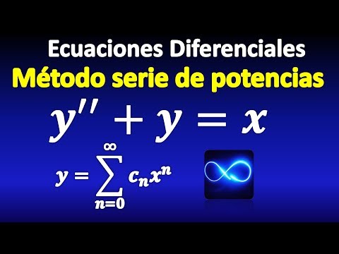 10. Differential Equations, Power Series method, second order inhomogeneous