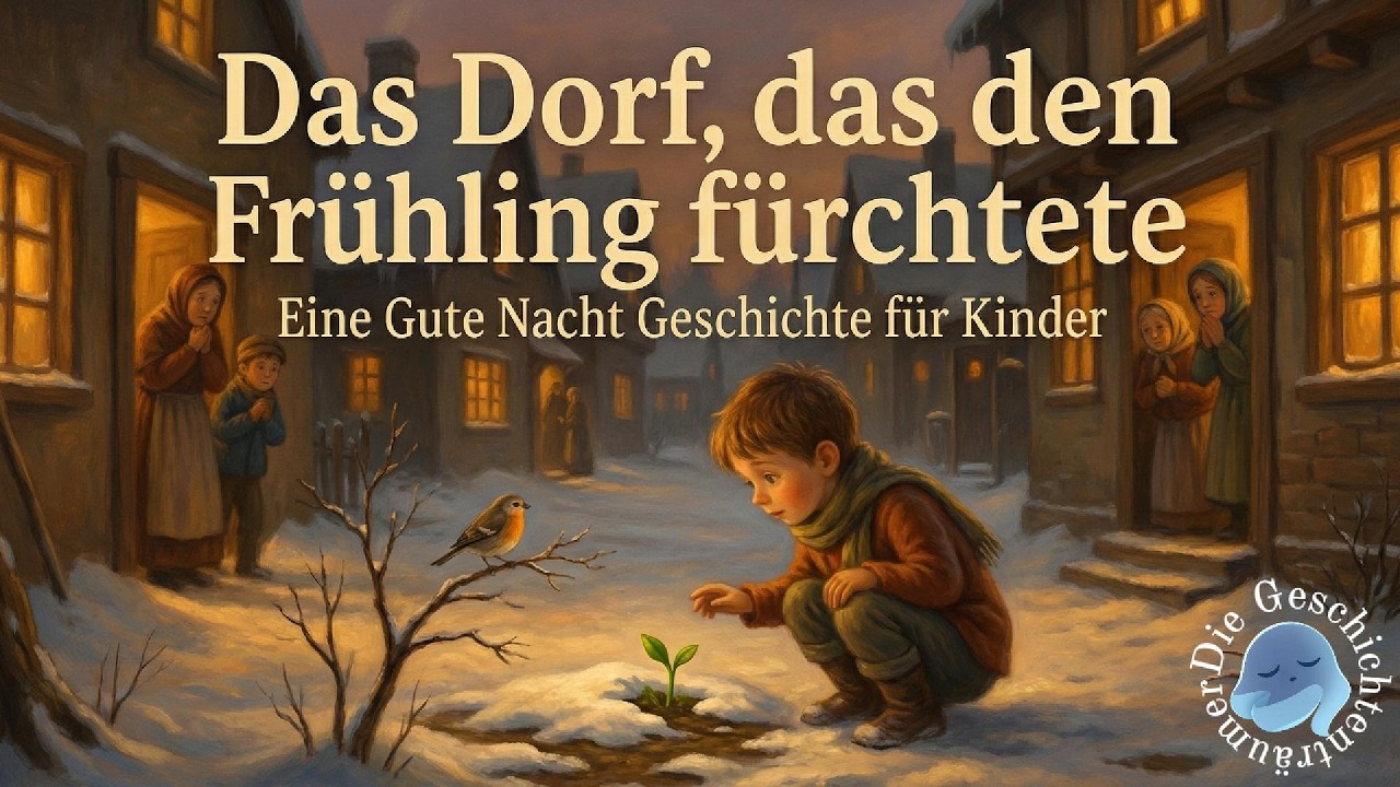 Das Dorf, das den Frühling fürchtete – Gute Nacht Geschichte für Kinder
