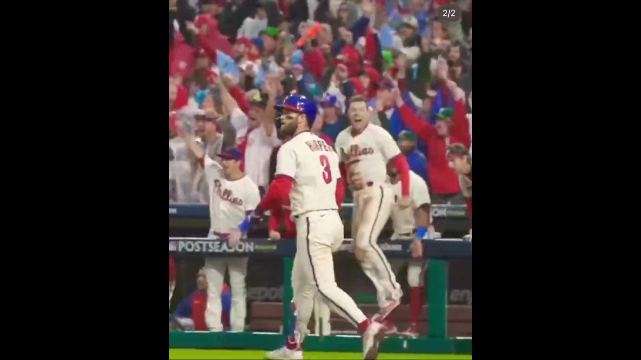 BIGGEST HOME RUN  OF BRYCE HARPER’S CAREER!