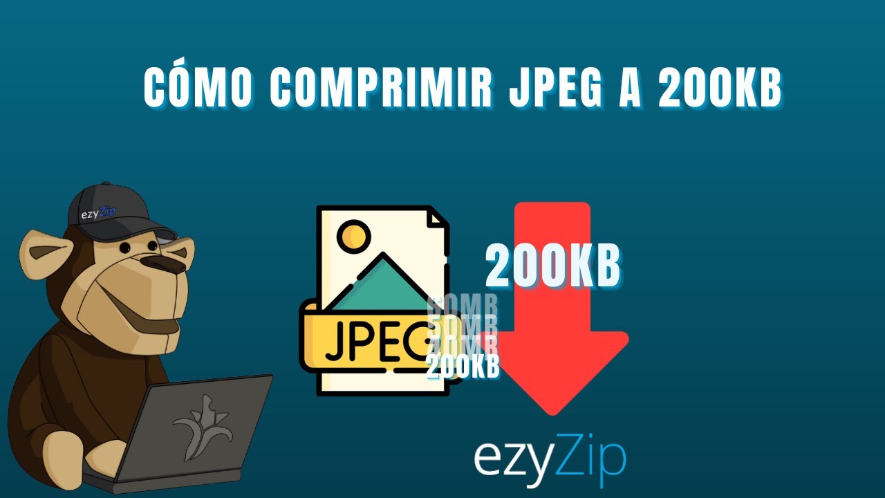 🖼️ Cómo Comprimir JPEG a 200kb Gratis en Línea | No se Requiere Instalación de Software