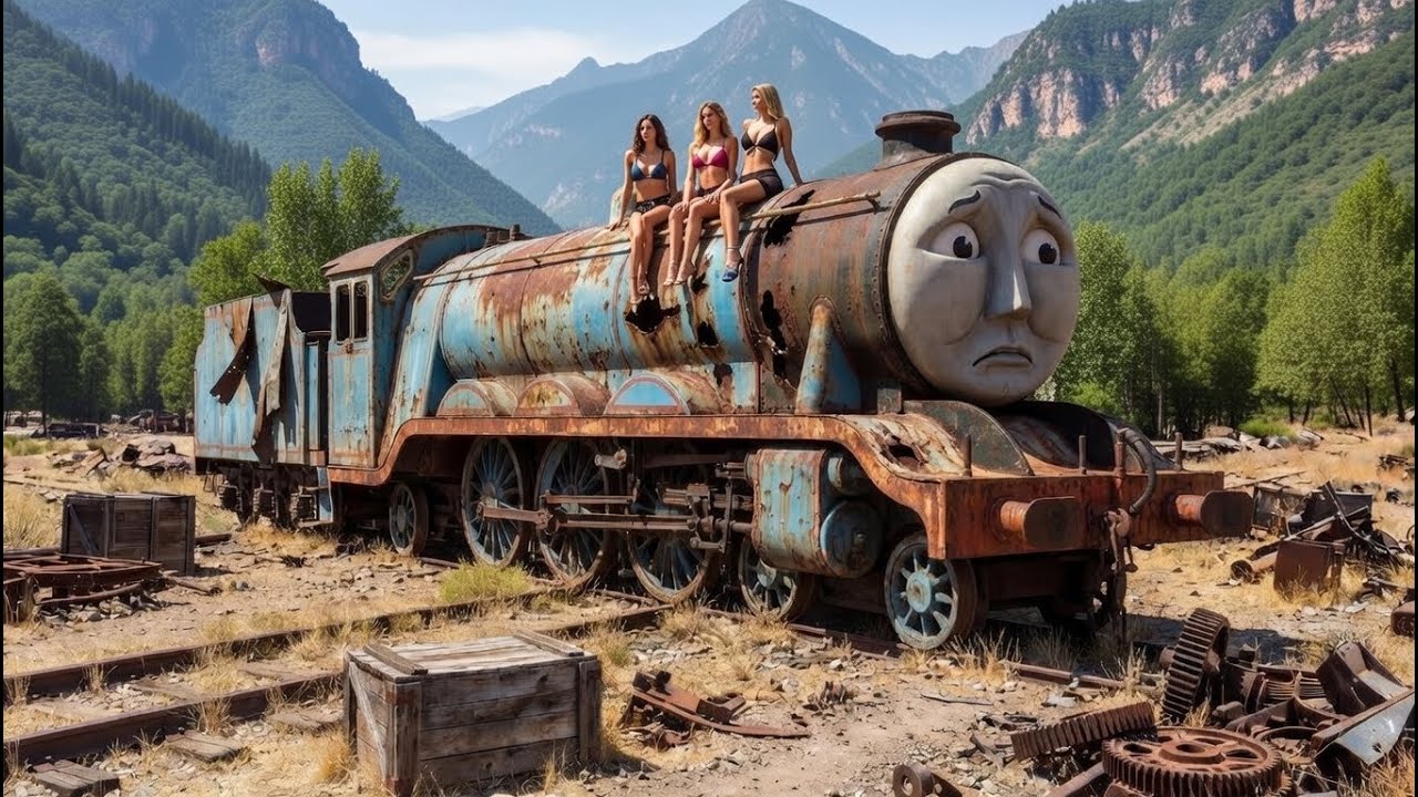 ASMR Car Restoration 🚂 – Restoring Abandoned Gordon in the Mountains | Full Rebuild