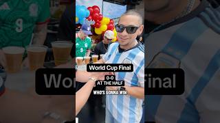 #WorldCup final: No score but LOTS to talk about for #spain and #argentina fans at halftime!