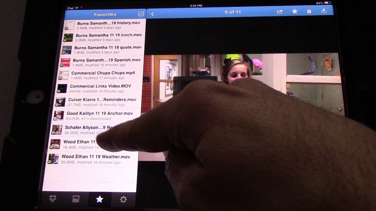 120 Using DropBox App to Save Files to Photo Library or Camera Roll on