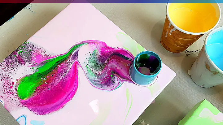 5 Creative ART IDEAS  Bright Acrylic Pouring Techniques - Satisfying Abstract Art Compilation 2022