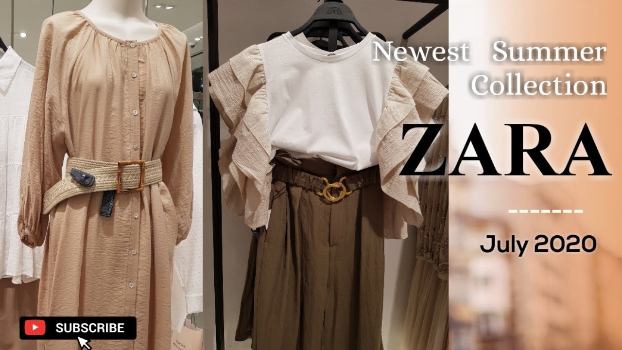 ZARA TRENDING COLLECTION JULY 2020 | Zara Summer Virtual shopping 2020 
