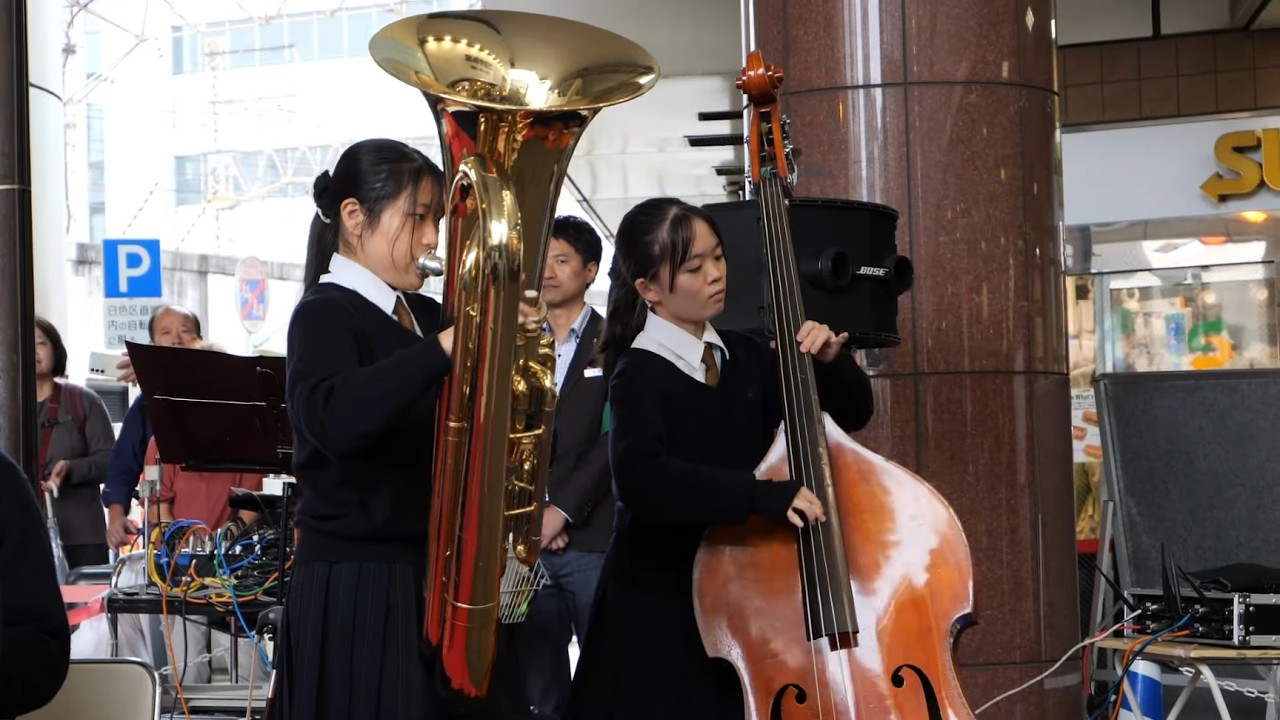 【千葉女子高校 吹奏楽部】「Let’s Swing!!」 【ジャズの名曲】