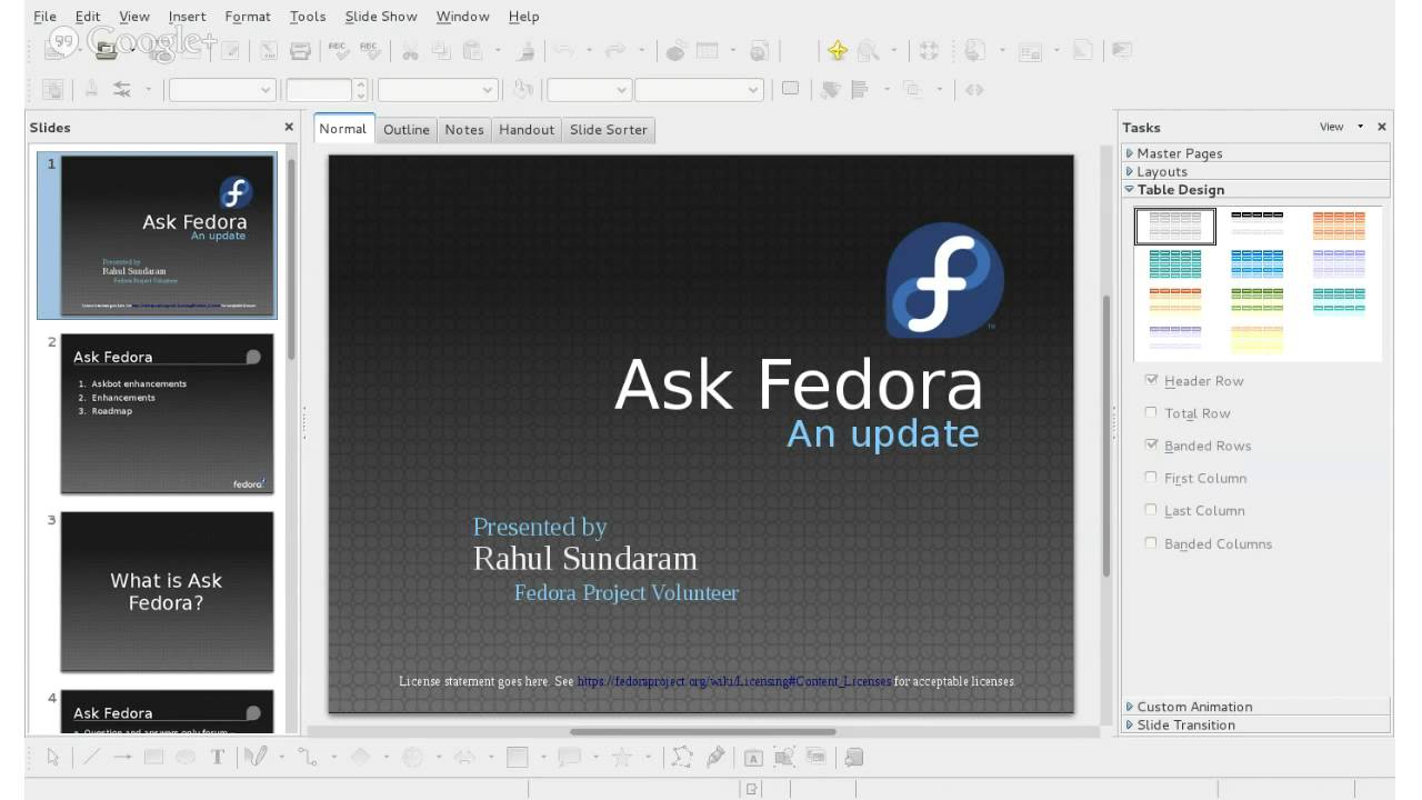 "Ask Fedora Update" by Rahul Sundaram - Flock 2013 - YouTube