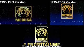 Medusa Film (1998-2008) Logo Comparison