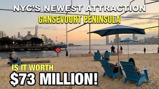 NYC's NEWEST Attraction - Manhattan's First Public Beachfront : Gansevoort Peninsula