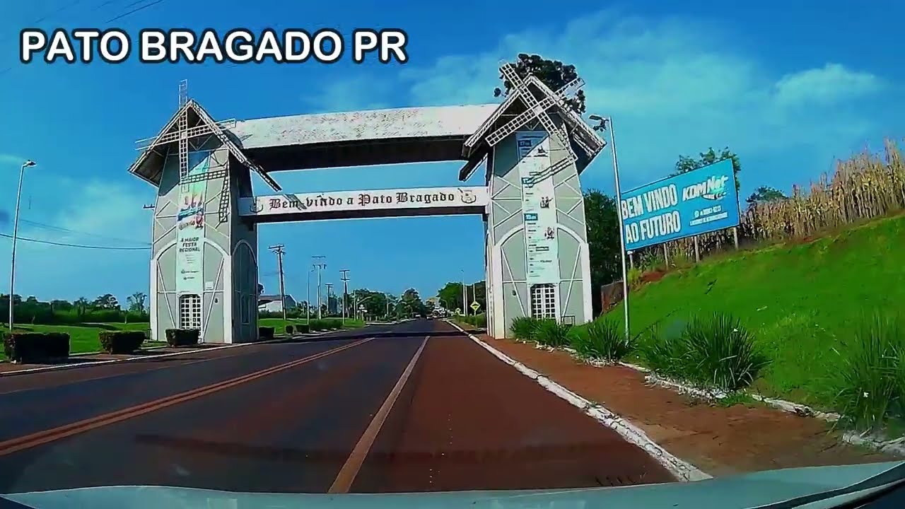 Pato Bragado PR a Entre Rios do Oeste PR com 2 curiosidades