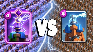 EVOLVED TESLA Vs TESLA - Clash Royale Challenge