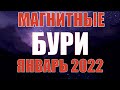 Магнитные бури январь в январе 2022 года