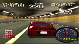Tokyo Highway Battle (PS1, 1996) - vs. Team Bandoh (Arcade Race) screenshot 2