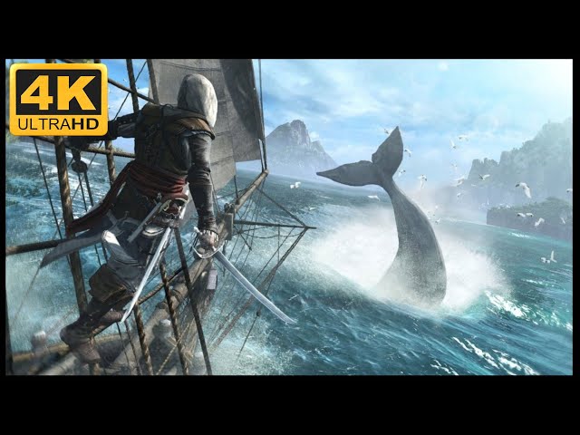 Assassin's Creed 4 Black Flag - Gameplay Walkthrough Part 2 - The Jackdaw  [4K 60FPS] 