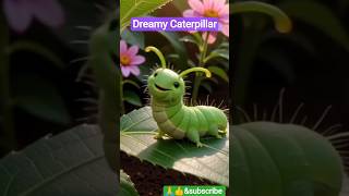 🦋💚 Little Caterpillar’s Funny Big Dream#shorts