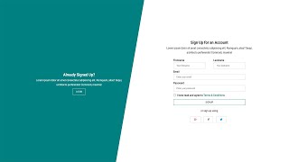How To Create a Sign Up Form (With Clip Path)