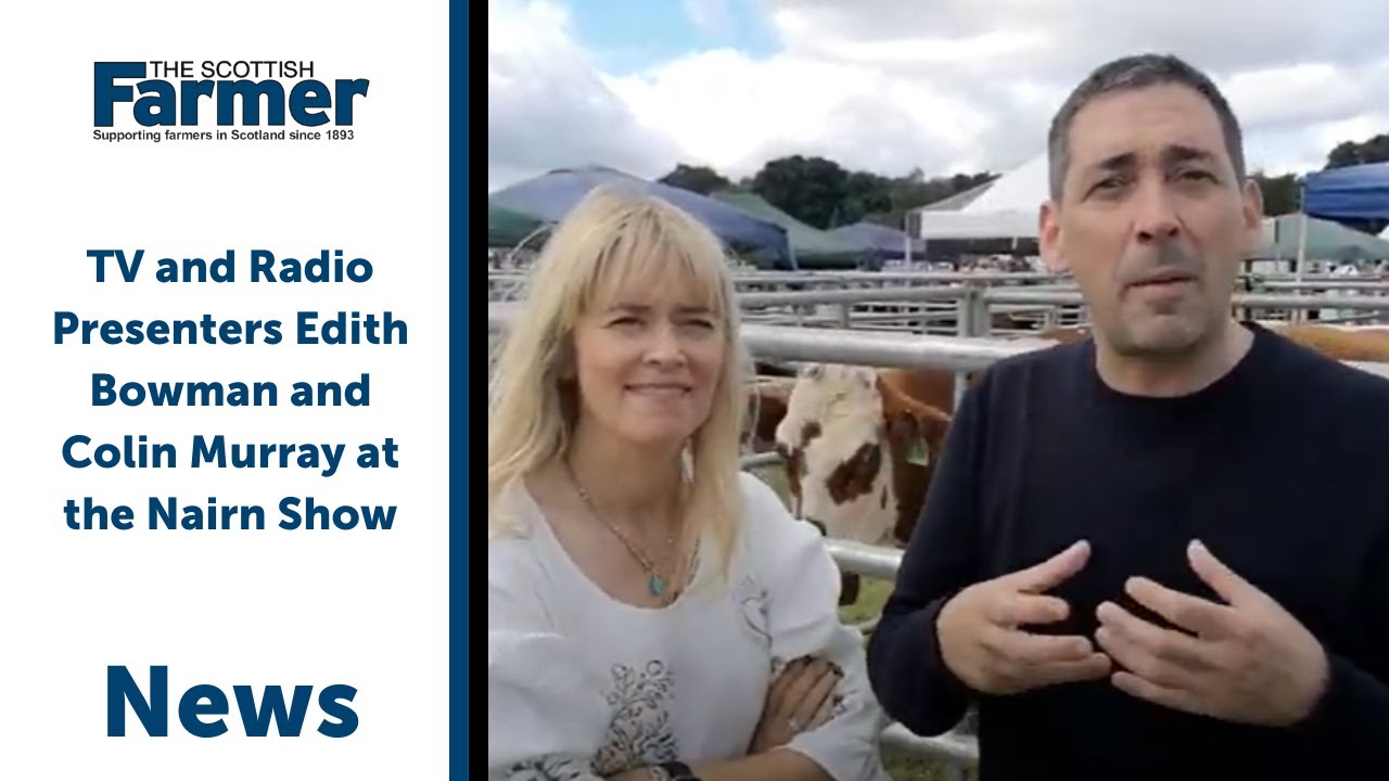 TV And Radio Presenters Edith Bowman And Colin Murray At The Nairn Show