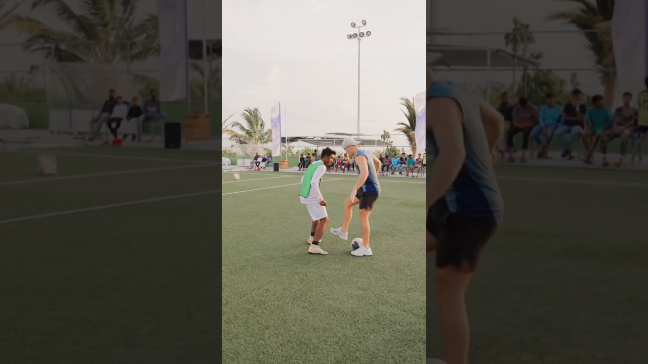 Уличные навыки на поле 